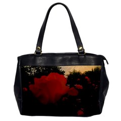 Rose Landscape Oversize Office Handbag by okhismakingart