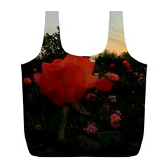 Rose Landscape Full Print Recycle Bag (l) by okhismakingart