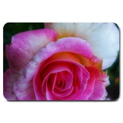 Spiral Rose Large Doormat  by okhismakingart