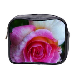 Spiral Rose Mini Toiletries Bag (two Sides) by okhismakingart