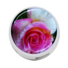 Spiral Rose 4-port Usb Hub (one Side) by okhismakingart