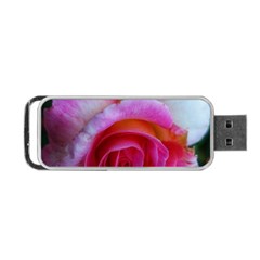 Spiral Rose Portable Usb Flash (two Sides) by okhismakingart