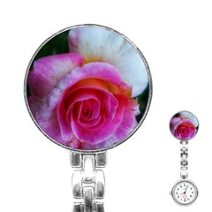 Spiral Rose Stainless Steel Nurses Watch by okhismakingart