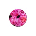 Pink Roses Golf Ball Marker (10 pack) Front