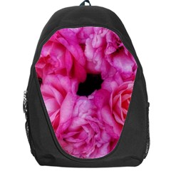 Pink Roses Backpack Bag by okhismakingart