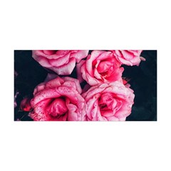 Pink Roses Ii Yoga Headband by okhismakingart