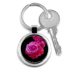 Bunches Of Roses (close Up) Key Chains (round)  by okhismakingart