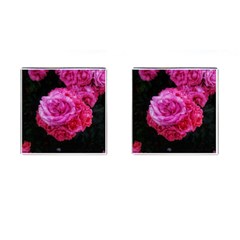 Bunches Of Roses (close Up) Cufflinks (square) by okhismakingart