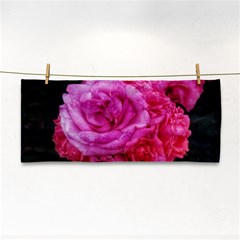 Bunches Of Roses (close Up) Hand Towel by okhismakingart