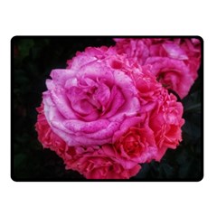 Bunches Of Roses (close Up) Fleece Blanket (small) by okhismakingart