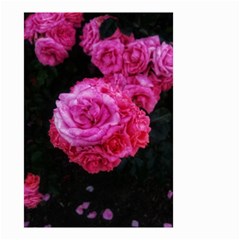 Bunches Of Roses (close Up) Small Garden Flag (two Sides) by okhismakingart