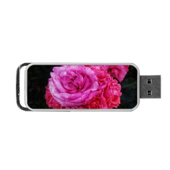 Bunches of Roses (Close Up) Portable USB Flash (One Side)