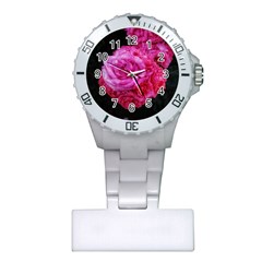 Bunches Of Roses (close Up) Plastic Nurses Watch by okhismakingart