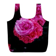 Bunches Of Roses (close Up) Full Print Recycle Bag (l) by okhismakingart