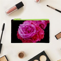 Bunches Of Roses (close Up) Cosmetic Bag (xs) by okhismakingart