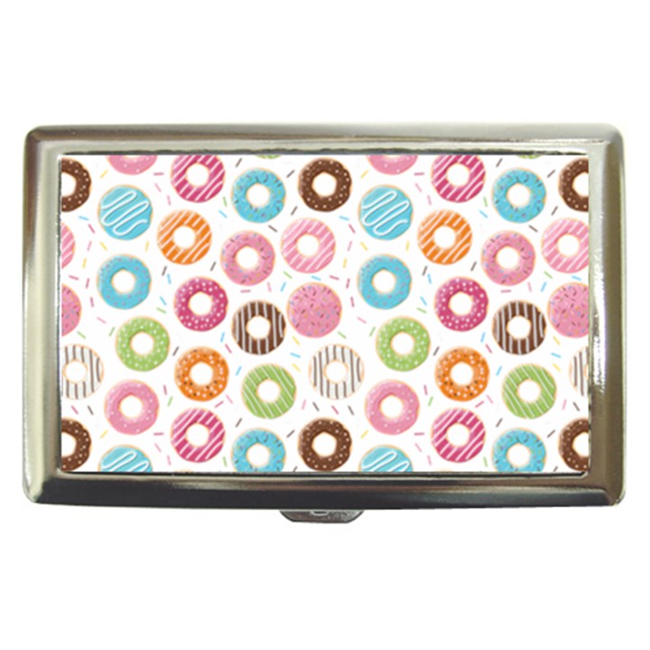 Donut pattern with funny candies Cigarette Money Case