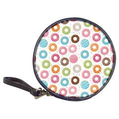 Donut Pattern With Funny Candies Classic 20-cd Wallets by genx