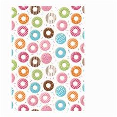 Donut Pattern With Funny Candies Small Garden Flag (two Sides) by genx