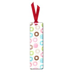 Donut Pattern With Funny Candies Small Book Marks by genx