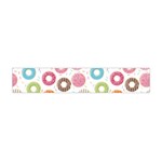 Donut pattern with funny candies Flano Scarf (Mini) Front