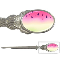 Watermelon Pastel Gradient Pink Watermelon Pastel Gradient Letter Opener by genx