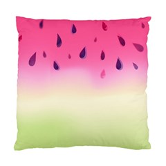 Watermelon Pastel Gradient Pink Watermelon Pastel Gradient Standard Cushion Case (one Side) by genx