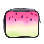 Watermelon Pastel Gradient Pink Watermelon Pastel Gradient Mini Toiletries Bag (Two Sides) Back