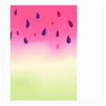 Watermelon Pastel Gradient Pink Watermelon Pastel Gradient Large Garden Flag (Two Sides) Front