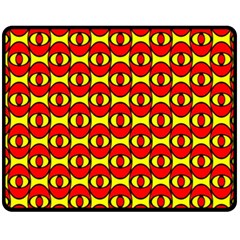 Rby 3 Fleece Blanket (medium)  by ArtworkByPatrick