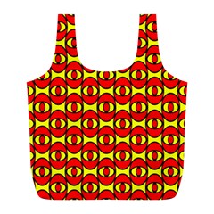 Rby 3 Full Print Recycle Bag (l) by ArtworkByPatrick