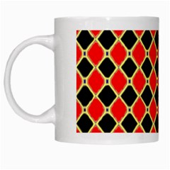 Rby 4 White Mugs by ArtworkByPatrick