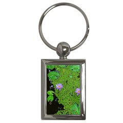 Lily Pond Key Chains (rectangle)  by okhismakingart