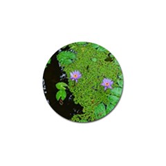 Lily Pond Golf Ball Marker by okhismakingart