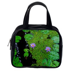 Lily Pond Classic Handbag (one Side) by okhismakingart