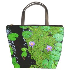 Lily Pond Bucket Bag by okhismakingart