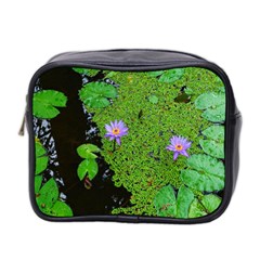 Lily Pond Mini Toiletries Bag (two Sides) by okhismakingart