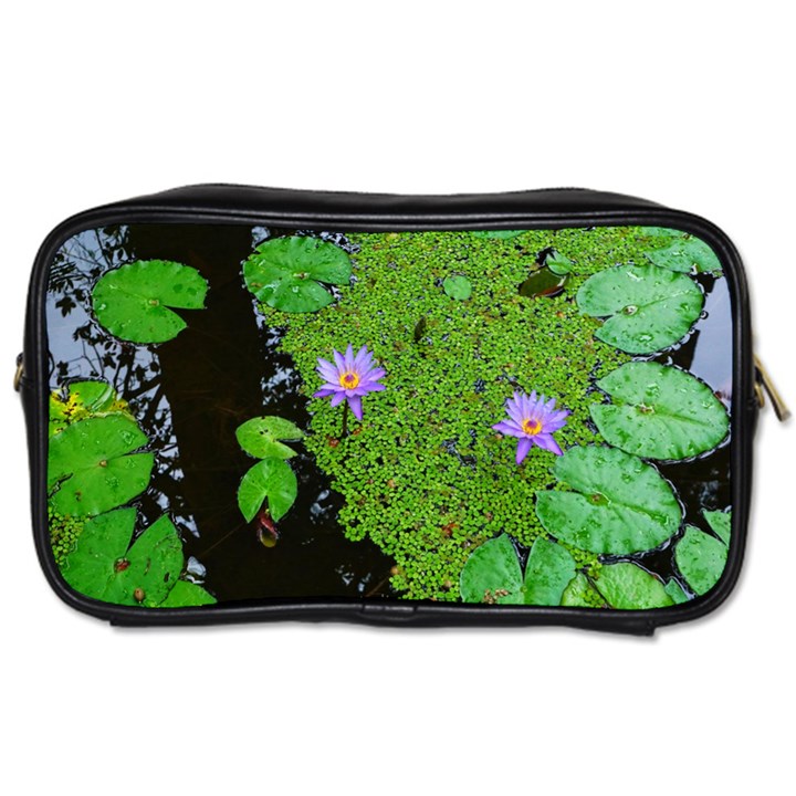 Lily Pond Toiletries Bag (Two Sides)