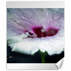 Hibiscus Flower Canvas 8  X 10  by Cbth