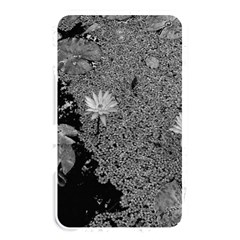 Black And White Lily Pond Memory Card Reader (rectangular) by okhismakingart