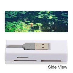 Lily Pond Ii Memory Card Reader (stick) by okhismakingart