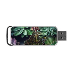 Succulents Portable Usb Flash (one Side) by okhismakingart