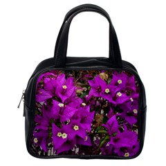 Bougainvillea  Classic Handbag (one Side)