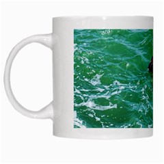 Waterbird  White Mugs by okhismakingart