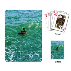 Waterbird  Playing Cards Single Design by okhismakingart