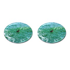 Waterbird  Cufflinks (oval) by okhismakingart