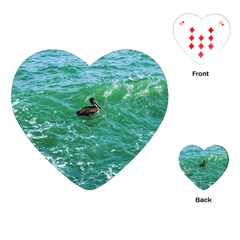 Waterbird  Playing Cards (heart) by okhismakingart