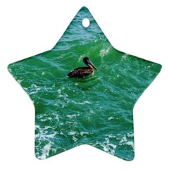 Waterbird  Star Ornament (two Sides) by okhismakingart