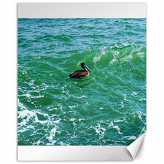 Waterbird  Canvas 16  X 20  by okhismakingart