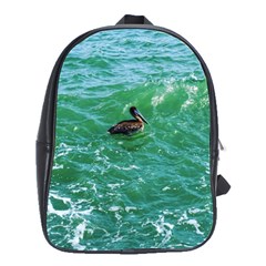 Waterbird  School Bag (large) by okhismakingart