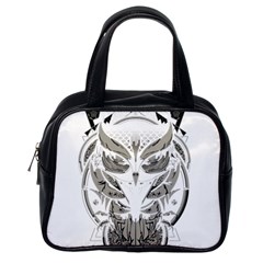 Owl Classic Handbag (one Side) by Sudhe